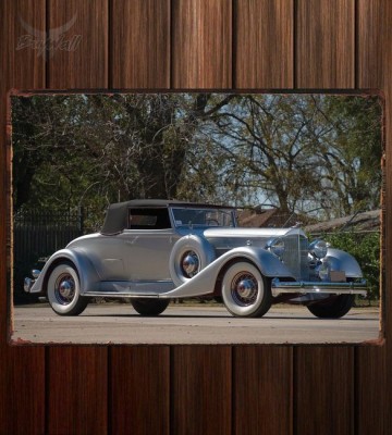 Металлическая табличка Packard Twelve Coupe Roadster 527